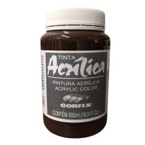 Tinta Acrílica Corfix Para Telas 500ml G1 Escolha a Cor