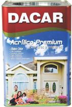 Tinta Acrílica Dacar Premium Interior e Exterior 18 L Branco Tinta Acrílica Dacar Premium Interior e Exterior 18 L Branco