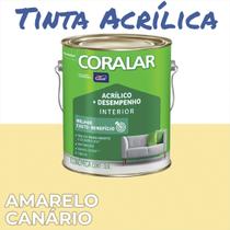 Tinta Acrílica de Acabamento Fosco 3,6 litros Parede Interior Anti Mofo Coralar Coral Cores