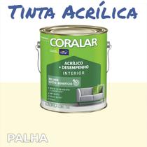 Tinta Acrílica de Acabamento Fosco 3,6 litros Parede Interior Anti Mofo Coralar Coral Cores