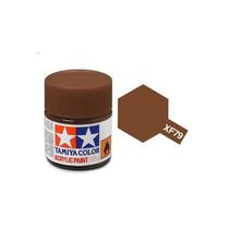 Tinta Acrílica Deck Marrom 10Ml Xf-79 Tamiya 81779