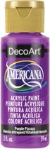 Tinta acrílica DecoArt Americana 60ml roxa não tóxica Tinta acrílica DecoArt Americana 60ml roxa não tóxica