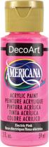 Tinta acrílica DecoArt Americana Electric Pink 60ml Não tóxica Tinta acrílica DecoArt Americana Electric Pink 60ml Não tóxica