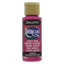 Tinta Acrílica DecoArt Americana Rosa Alegre 59ml Tinta Acrílica DecoArt Americana Rosa Alegre 59ml
