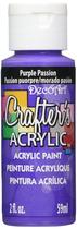 Tinta acrílica DecoArt Crafter's Purple Passion 60 ml Tinta acrílica DecoArt Crafter's Purple Passion 60 ml