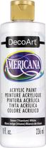 Tinta Acrílica DecoArt DA01-9 Americana 236ml Branco Titânio Tinta Acrílica DecoArt DA01-9 Americana 236ml Branco Titânio
