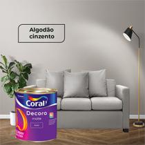 Tinta Acrílica Decora Coral Acrílico Premium Lavável Fosca 800ml