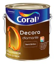 Tinta Acrílica Decora Diamante (semi Brilho) Branco 3,6l Tinta Acrílica Decora Diamante (semi Brilho) Branco 3,6l