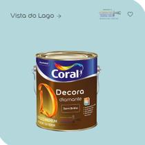 Tinta Acrílica Decora Diamante Semi Brilho Coral 3,2l