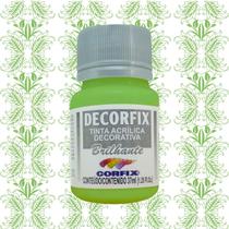 Tinta Acrilica Decorfix Brilhante 37ml 332 - Verde Claro