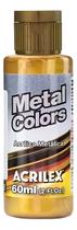 Tinta Acrílica DOURADO SOLAR 598 Metal Colors 60ml - ACRILEX