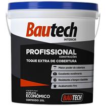 Tinta Acrílica Econômica Branco 20 Litros - 21866 - BAUTECH