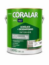 Tinta Acrílica Econômica Coralar Coral Branco 3,6 Litros Acabamento Fosco Tinta Acrílica Econômica Coralar Coral Branco 3,6 Litros Acabamento Fosco