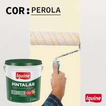 Tinta Acrílica + Econômica Pintalar Branco Neve Fosco 3,6 litros - Iquine