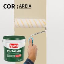 Tinta Acrílica + Econômica Pintalar Branco Neve Fosco 3,6 litros - Iquine