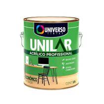 Tinta Acrílica Econômica Profissional Interna Unilar Branco Gelo Interior Universo 3,6 L