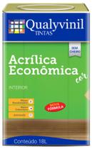 Tinta acrílica econômica Qualyvinil 18 litros