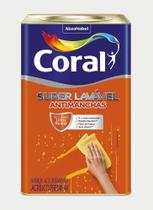 Tinta Acrílica Eggshell Super Lavável 16L Base P Coral