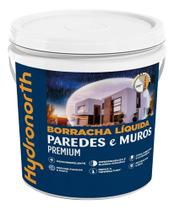 Tinta Acrilica Emborrachada Paredes E Muros 3,2lt Hydronorth