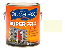 Tinta Acrilica Erva Doce Semi Brilho Super Pro Eucatex 3,6lt