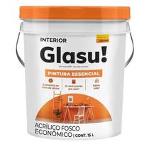 TINTA ACRÍLICA ESSENCIAL BRANCO 15 litros GLASU! - GLASURIT