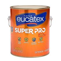 Tinta acrilica eucatex 3,6l standard super pro branco