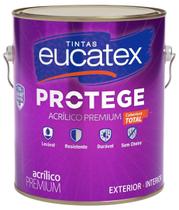 Tinta Acrílica Eucatex Branco Semi-brilho Protege 3,6 Litros