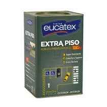 Tinta Acrílica Eucatex Extra Piso Amarelo Demarcação Fosco 18 L