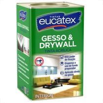 Tinta acrilica eucatex gesso & drywall 18l Tinta acrilica eucatex gesso & drywall 18l