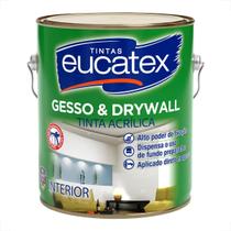 Tinta acrilica eucatex gesso & drywall 3600ml branco