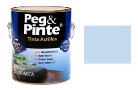 Tinta Acrilica Eucatex Pintura Parede Peg Pinte Azul Bebe 3,6Lt