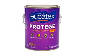 Tinta Acrílica Eucatex Protege Premium Fosco 3,600 L - Branco