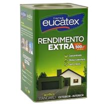 Tinta Acrilica Eucatex Rendimento Extra Fosco 18l