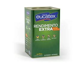 Tinta Acrílica Eucatex Rendimento Extra Fosco - Uso Interno e Externo Alto Desempenho Stand 18L Tinta Acrílica Eucatex Rendimento Extra Fosco - Uso Interno e Externo Alto Desempenho Stand 18L