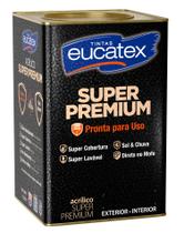 Tinta Acrílica Eucatex Super Premium Antimofo Lavável 18L 7 Cores