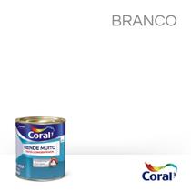 Tinta Acrilica Exterior Coral Rende Muito 800ml 1/4 Gelo Branco Colorida Tinta De Parede Pintura