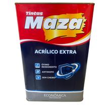 Tinta Acrílica Extra Fosco Antimofo Maza 18L Tinta Acrílica Extra Fosco Antimofo Maza 18L