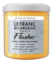 Tinta Acrílica Flashe Importada Lefranc Naples S1 191 Yellow Hue 125ml