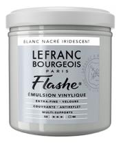 Tinta Acrílica Flashe Importada Lefranc White Iridescent S2 827 125ml - Lefranc & Bourgeois