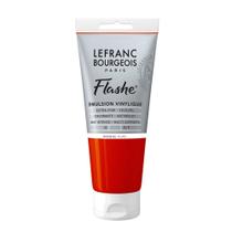 Tinta Acrílica Flashe Lefranc 80ml 206 Fluorescent Orange