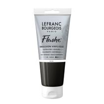 Tinta Acrílica Flashe Lefranc 80ml 265 Black