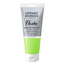 Tinta Acrílica Flashe Lefranc 80ml 554 Bright Green Tinta Acrílica Flashe Lefranc 80ml 554 Bright Green