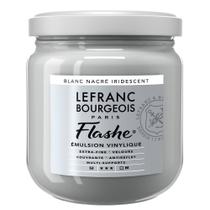 Tinta Acrílica Flashe Lefranc & Bourgeois 400ml S2 827 Iridescent Pearl White Tinta Acrílica Flashe Lefranc & Bourgeois 400ml S2 827 Iridescent Pearl White