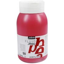 Tinta Acrílica Fluida Para Tela Pébéo 50 1L Magenta Tinta Acrílica Fluida Para Tela Pébéo 50 1L Magenta