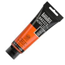 Tinta Acrílica Fluorescent Orange Liquitex Basics 118ml 982