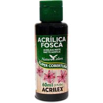 Tinta Acrílica Fosca 03560 60Ml Preto 520 Acrilex Tinta Acrílica Fosca 03560 60Ml Preto 520 Acrilex