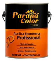 Tinta Acrilica Fosca 3,6L Parná Economica Cinza Granizo