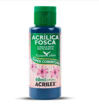 Tinta Acrílica Fosca 544 Azul Marinho 60ml Acrilex Tinta Acrílica Fosca 544 Azul Marinho 60ml Acrilex