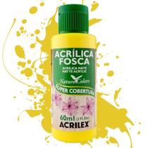 Tinta Acrílica Fosca 60ml 505 - Amarelo Ouro Tinta Acrílica Fosca 60ml 505 - Amarelo Ouro