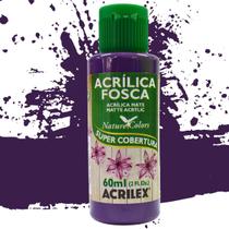 Tinta Acrílica Fosca 60ml 917 - Violeta Escuro Tinta Acrílica Fosca 60ml 917 - Violeta Escuro
